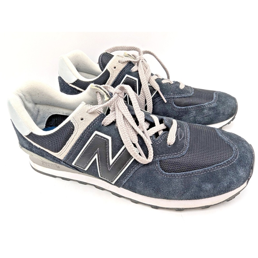 New Balance Classic 574 Black White Men's Size 12 Shoes Sneakers ML574EVB